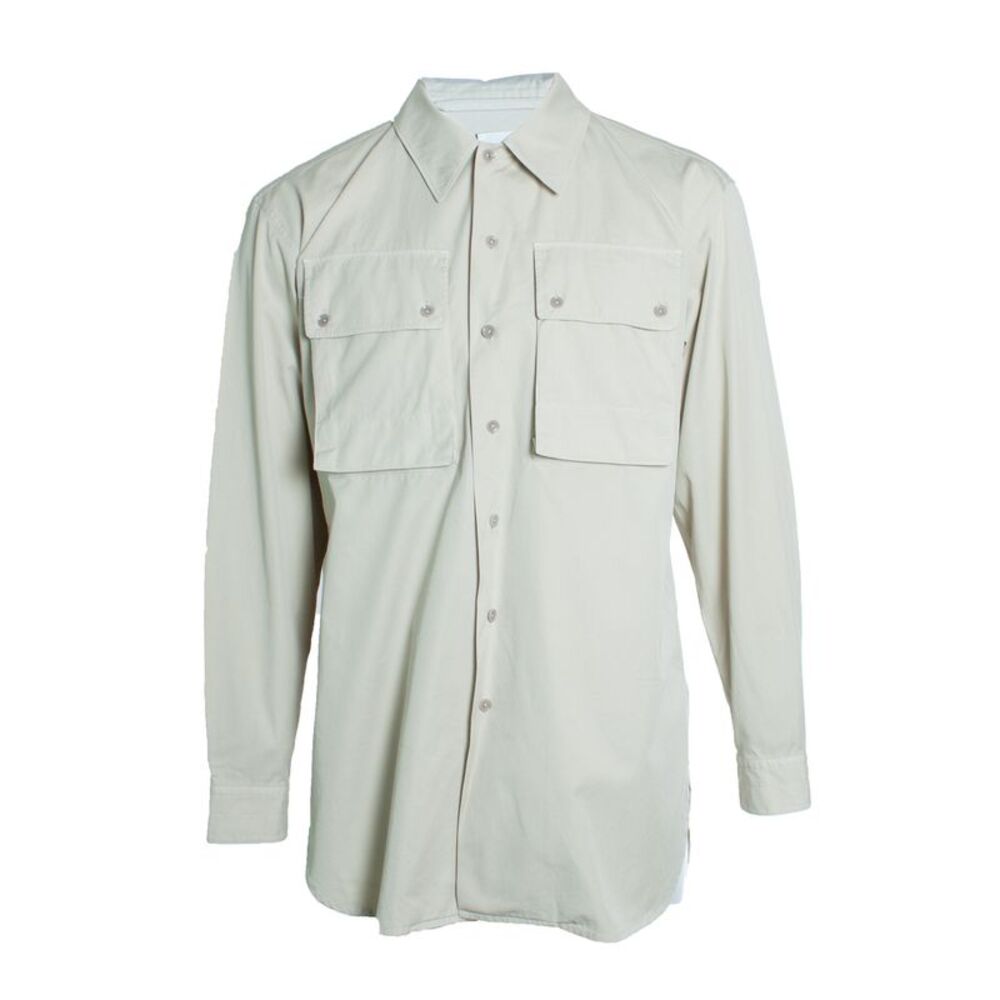 Lemaire, Cotton overshirt in beige